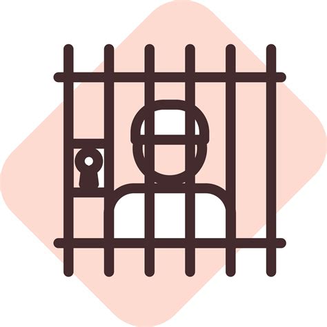 Inmate law, illustration, vector on a white background. 13779662 Vector ...