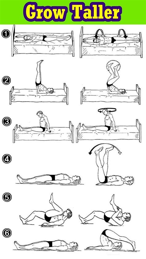 Method To Grow Taller After Puberty | Grow taller exercises, Taller ...