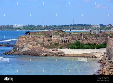 fortress wall, Galle Fort, Galu Kotuwa, Kālik Kōṭṭai, Galle city, Southern Province, Srí Lanka ...