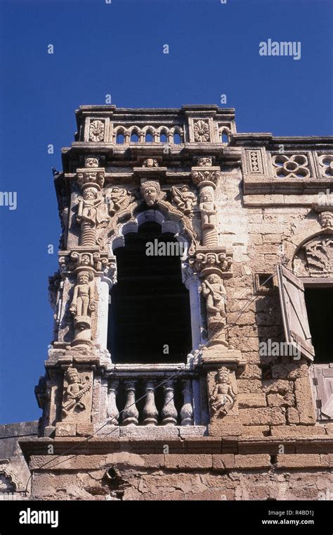 Carved facade of Satyabhama Temple, Bet Dwarka, Gujarat, India, Asia ...