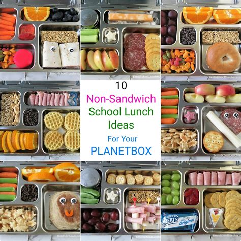 Bento School Lunches : 10 Non-Sandwich School Lunch Ideas In Planetbox