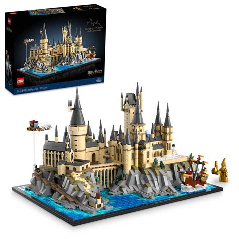 LEGO Harry Potter Hogwarts Castle and Grounds 76419 Building Set, Gift ...