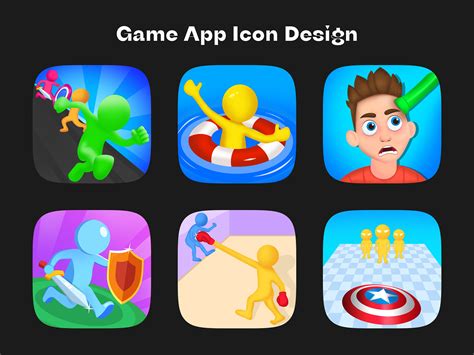 Game App icon design by AnyVector on Dribbble