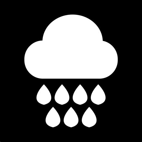 Cloud rain icon 569847 Vector Art at Vecteezy