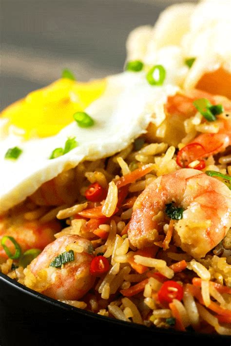 Prawn Nasi Goreng Spicy Indonesian Fried Rice | Scrambled Chefs