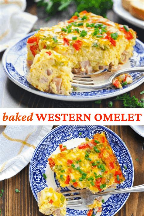 Baked Western Omelet - The Seasoned Mom