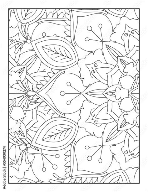 Flower Mandala Coloring Page ,Floral Coloring Pages, Coloring Pages ...