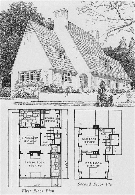 Old English Cottage Floor Plans