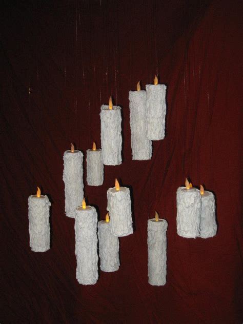 Set of Three Halloween Floating Candles Harry Potter Great Hall Candle ...