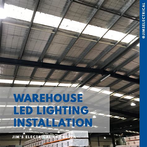 Warehouse Lighting Installation