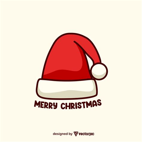 santa’s hat christmas Logo Design Free Vector | VECTORPIC