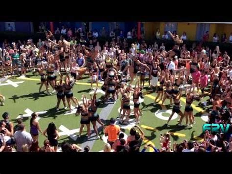 Cheer Extreme Senior Elite Practice Worlds 2014 Pyramid section ...