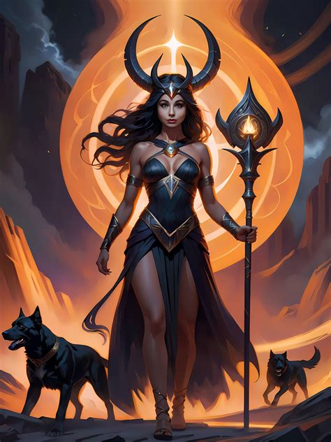 ArtStation - Hecate Goddess of Witchcraft