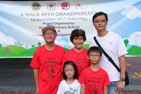 LCS ZENITH: Yew Tee Primary School - A Walk with Grandparents 12 Nov 11