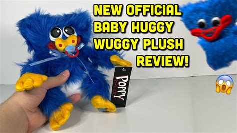 New Official Poppy Playtime Baby Huggy Wuggy Plush Review!!! - YouTube