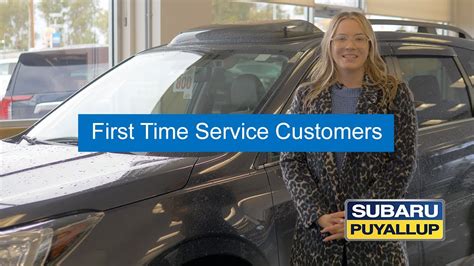 First Time Service is Stress Free at Subaru of Puyallup! - YouTube