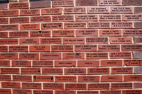 Copperopolis Community Center: Copperopolis Commemorative Bricks - a lasting gift