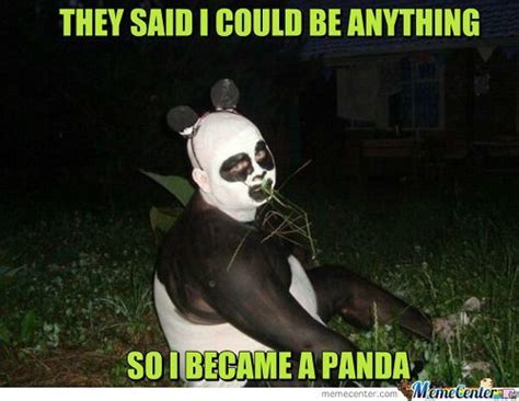 Became A Panda Meme | Slapcaption.com | LOL | Pinterest | Pandas ...