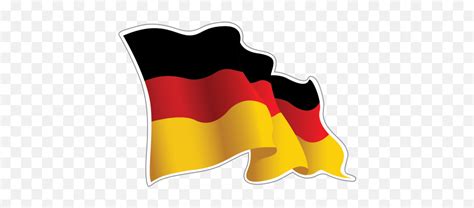 Printed Vinyl De Germany Flag Stickers Factory - Sticker German Flag ...