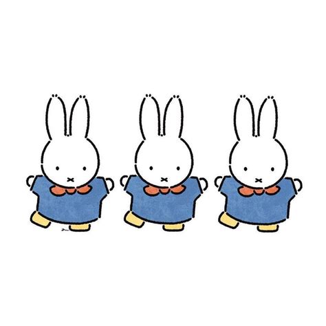 Miffy Sticker for iPhone Wallpaper