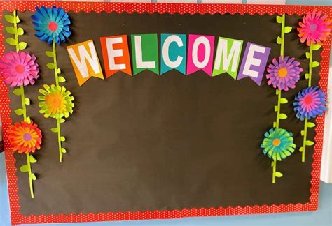 Teachers School Bulletin Board for Preschool Classroom/welcome/cutouts ...