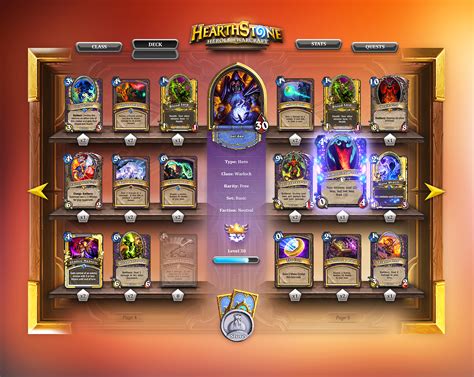 Dribbble - Hearthstone-deck-app2.png by Steve Fraschini