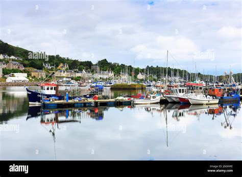 Harbour, Tarbert, Loch Fyne, Scotland, UK Stock Photo - Alamy