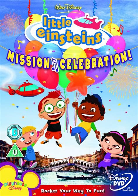 Little Einsteins Vol.1 - Mission Celebration [DVD]: Amazon.co.uk: Little Einsteins: Film & TV ...