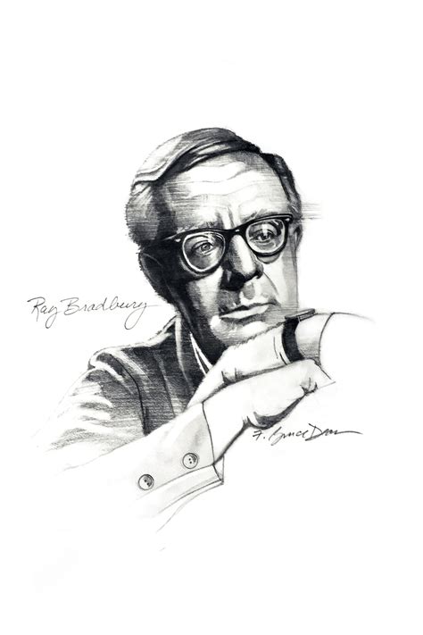 Ray Bradbury, Fine Art, Digital Print - Etsy