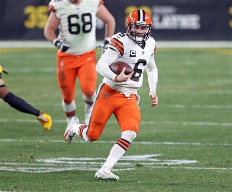 Grade Baker Mayfield’s performance against the Steelers in the AFC wild card game (poll ...