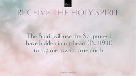 The Holy Spirit Speaks to Us Through the Scriptures - Seedbed