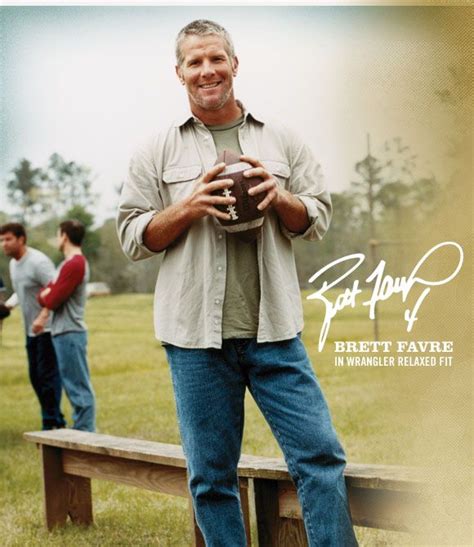 Brett Favre is allowed to wear wranglers... | Green bay football, Go ...