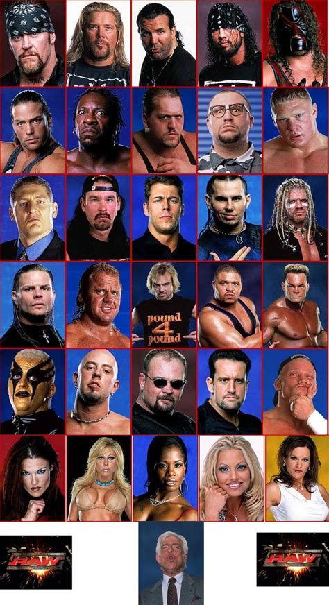 WWE RAW roster by JimmyTwoTimes2K9 on DeviantArt