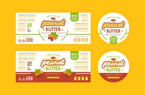 Simple Food Label Design