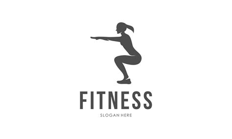 Workout logo. Fitness, aerobic and workout exercise in gym. 13529471 ...