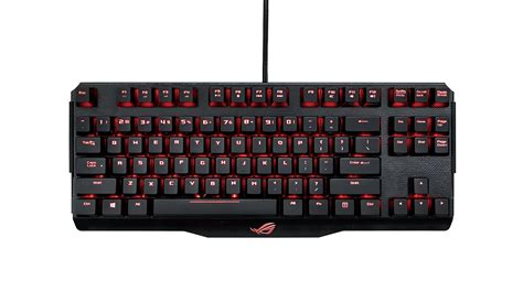 ASUS ROG Claymore Core RGB Mechanical Gaming Keyboard (Cherry MX Red and Aura Sync (UK Layout ...