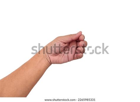 Close Person Hand Showing Various Gestures Stock Photo 2265985331 | Shutterstock