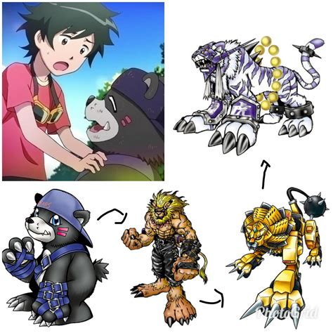 Daigo's Bearmon Evolution Line Theory : digimon