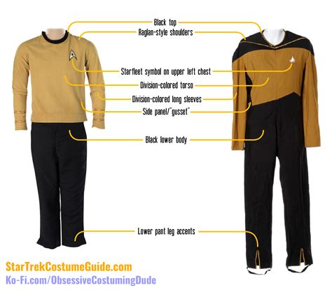 TNG Jumpsuit Analysis – Stylistic Influences - Star Trek Costume Guide