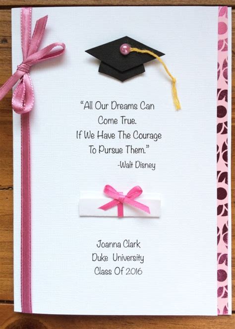 Personalized Graduation Greeting Card Female-With Name