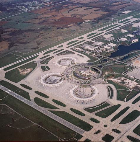 Kansas City International Airport (KCI), IATA: MCI, Missouri, US ...