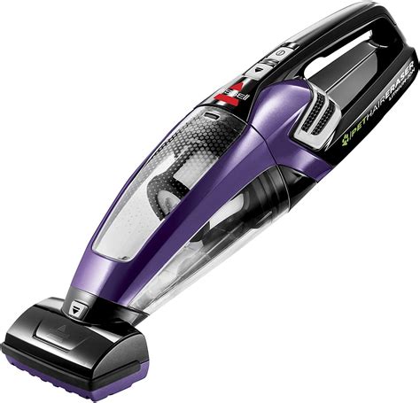 BISSELL Pet Hair Eraser Lithium Ion Cordless Hand Vacuum, Purple, 2390A ...