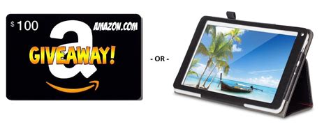 Amazon $100 Gift Card OR 10 Inch Tablet Giveaway | Amazon gift card free, Tablet, Amazon gift cards