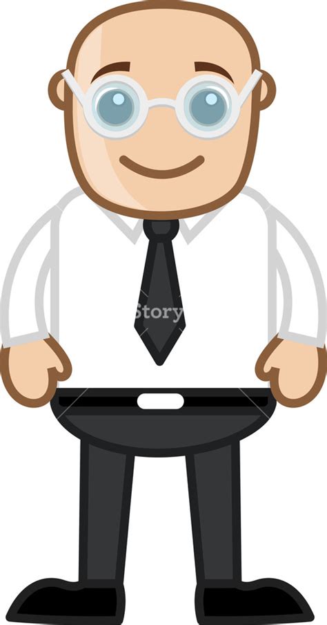 Bald Man - Vector Character Cartoon Illustration Royalty-Free Stock ...