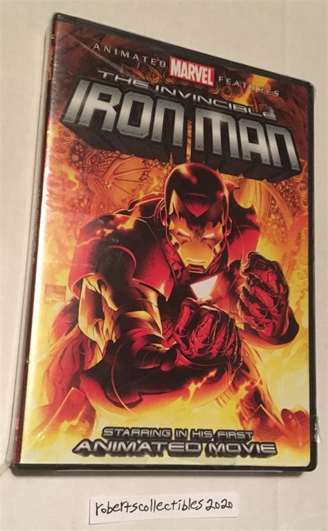 The Invincible Iron Man Animated DVD Movie