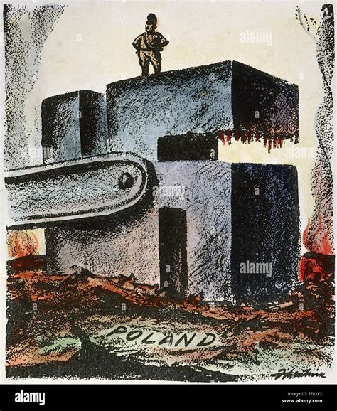 CARTOON: START OF WWII 1939. /n'End of Act I.' Cartoon by D.R ...