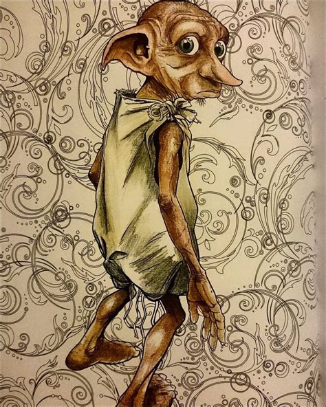 24 Simple Dobby Dessin Images en 2020 | Dessin harry potter, Coloriage harry potter, Dessins ...