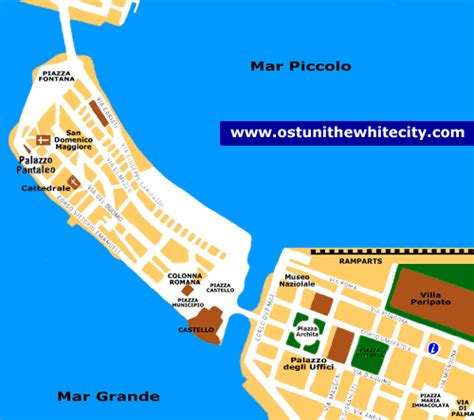 Taranto Map - Italy