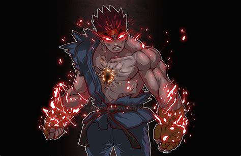 Evil Ryu by Paterack on DeviantArt