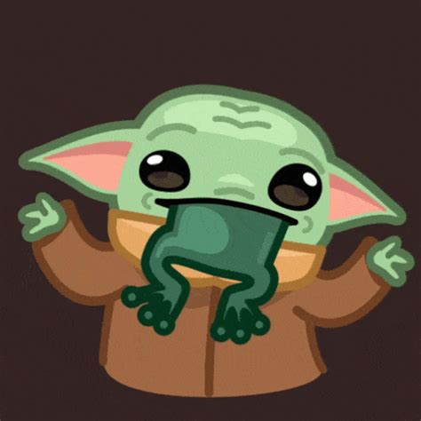 Baby Yoda Gif - IceGif